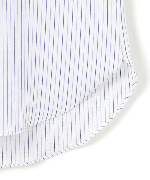J.PRESS / ジェイプレス シャツ・ブラウス | 【KING SIZE】【PREMIUM PLEATS / 形態安定】スーピマコットンパナマストライプ ドレスシャツ / B.D. | 詳細7