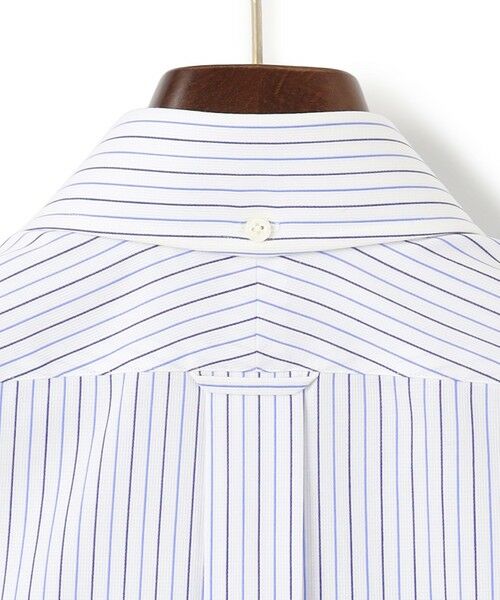 J.PRESS / ジェイプレス シャツ・ブラウス | 【KING SIZE】【PREMIUM PLEATS / 形態安定】スーピマコットンパナマストライプ ドレスシャツ / B.D. | 詳細8