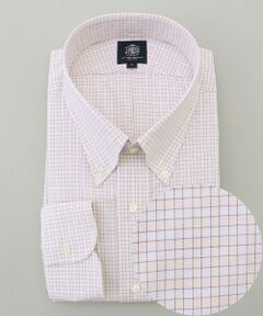 J.PRESS / ジェイプレス シャツ・ブラウス | 【KING SIZE】【PREMIUM PLEATS / 形態安定】スーピマコットンファンシーチェック ドレスシャツ / B.D.