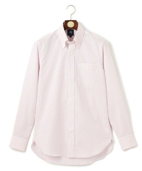 J.PRESS / ジェイプレス シャツ・ブラウス | 【KING SIZE】【PREMIUM PLEATS / 形態安定】スーピマコットンファンシーチェック ドレスシャツ / B.D. | 詳細1