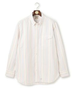 J.PRESS / ジェイプレス シャツ・ブラウス | 【KING SIZE】コットンオックス マルチストライプ シャツ / ボタンダウン