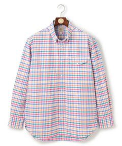 J.PRESS / ジェイプレス シャツ・ブラウス | 【KING SIZE】コットンオックス マルチチェック シャツ / ボタンダウン