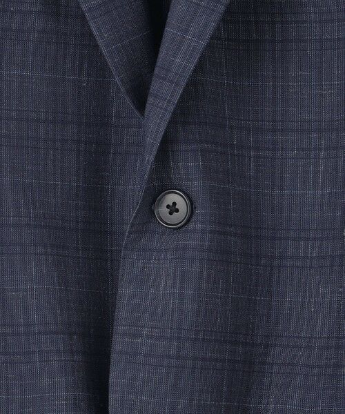 J.PRESS / ジェイプレス テーラードジャケット | 【WEB・一部店舗限定】ウールリネンチェック ジャケット | 詳細10