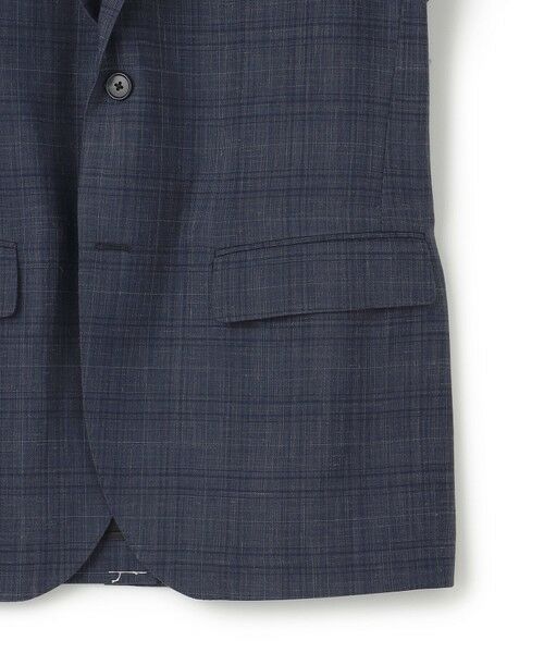 J.PRESS / ジェイプレス テーラードジャケット | 【WEB・一部店舗限定】ウールリネンチェック ジャケット | 詳細9