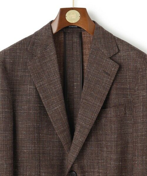 J.PRESS / ジェイプレス テーラードジャケット | 【WEB・一部店舗限定】フレーキーシルクリネン ジャケット | 詳細6