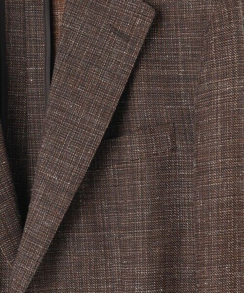 J.PRESS / ジェイプレス テーラードジャケット | 【WEB・一部店舗限定】フレーキーシルクリネン ジャケット | 詳細7