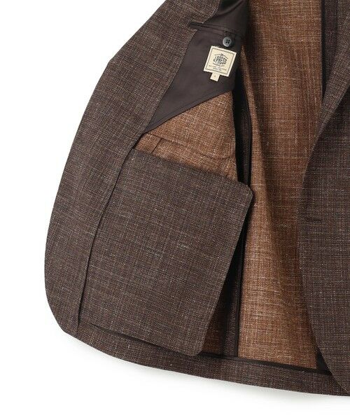 J.PRESS / ジェイプレス テーラードジャケット | 【WEB・一部店舗限定】フレーキーシルクリネン ジャケット | 詳細12