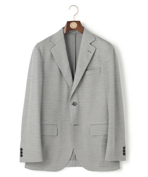 J.PRESS / ジェイプレス テーラードジャケット | プールに浮いているような快適な着心地【ストレッチ / 洗える / 吸水速乾/ 接触冷感】【J.PRESS-POOL WOOL】ジャージーセットアップ ジャケット | 詳細7