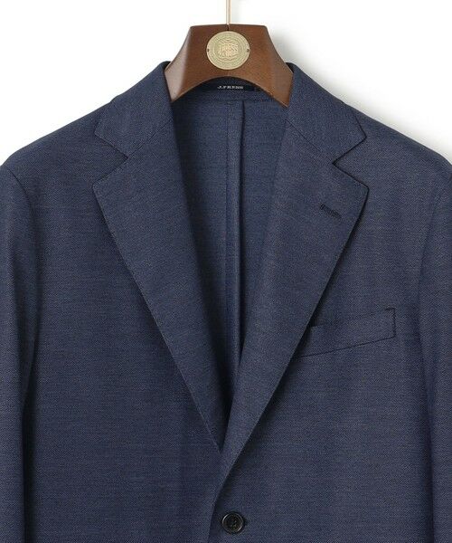 J.PRESS / ジェイプレス テーラードジャケット | プールに浮いているような快適な着心地【ストレッチ / 洗える / 吸水速乾/ 接触冷感】【J.PRESS-POOL WOOL】ジャージーセットアップ ジャケット | 詳細16