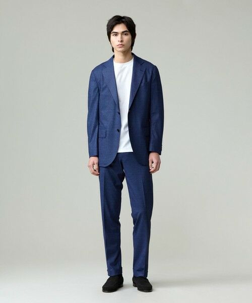 J.PRESS / ジェイプレス テーラードジャケット | プールに浮いているような快適な着心地【ストレッチ / 洗える / 吸水速乾/ 接触冷感】【J.PRESS-POOL WOOL】ジャージーセットアップ ジャケット | 詳細8
