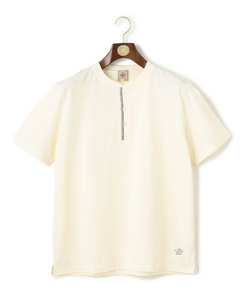 J.PRESS / ジェイプレス カットソー | シルケット天竺ヘンリーネック Tシャツ | 詳細6
