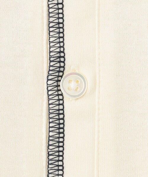 J.PRESS / ジェイプレス カットソー | シルケット天竺ヘンリーネック Tシャツ | 詳細11