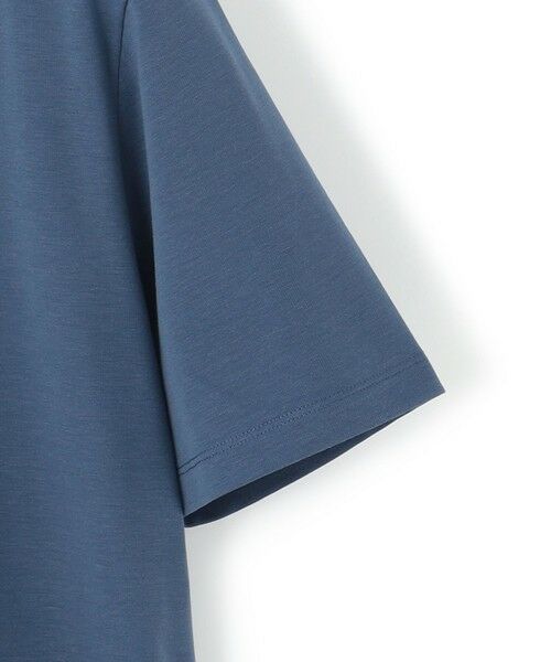 J.PRESS / ジェイプレス カットソー | シルクのような光沢感の上品Tシャツ【UVカット / 接触冷感 / 吸水速乾】【J.PRESS PREMIUM JERSEY】ポンチクルーネック Tシャツ | 詳細15