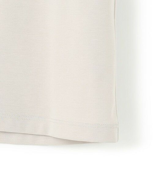 J.PRESS / ジェイプレス カットソー | シルクのような光沢感の上品Tシャツ【UVカット / 接触冷感 / 吸水速乾】【J.PRESS PREMIUM JERSEY】ポンチモックネック Tシャツ | 詳細18