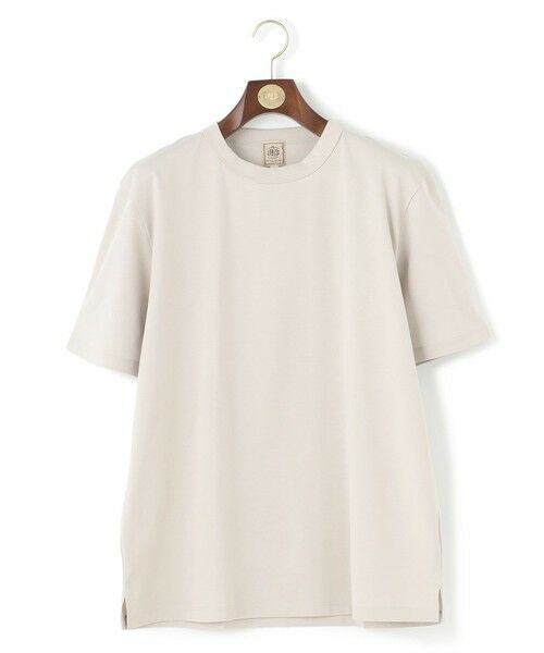 J.PRESS/ジェイプレス 【KING SIZE】【UVカット / 接触冷感 / 吸水速乾 / ビジネス対応】【J.PRESS PREMIUM JERSEY】ポンチクルーネック Tシャツ ライトグレー系 2L J.PRESS/ジェイプレス 【KING SIZE】【UVカット / 接触冷感 / 吸水速乾 / ビジネス対応】【J.PRESS PREMIUM JERSEY】ポンチクルーネック Tシャツ ライトグレー系 2L