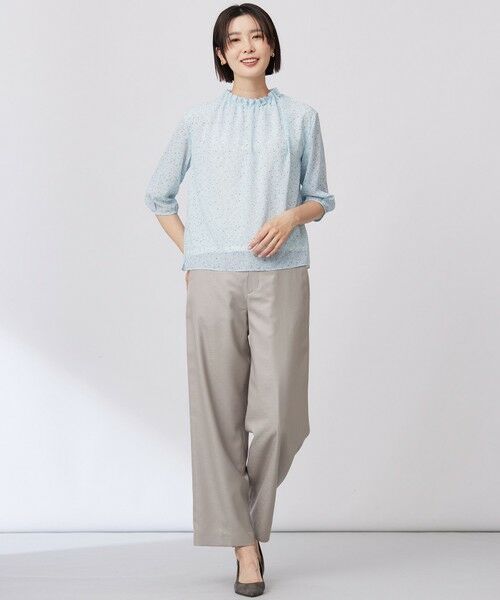 J.PRESS / ジェイプレス カットソー | 【洗える】hand drawn dots ボトルネック カットソー | 詳細8