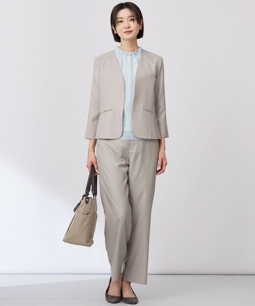 J.PRESS / ジェイプレス カットソー | 【洗える】hand drawn dots ボトルネック カットソー | 詳細9