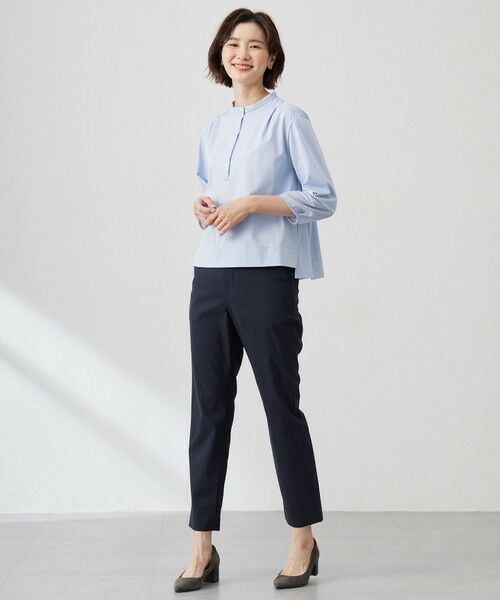 J.PRESS / ジェイプレス カットソー | 【洗える】プレーティングジャージー バンドカラー カットソー | 詳細12