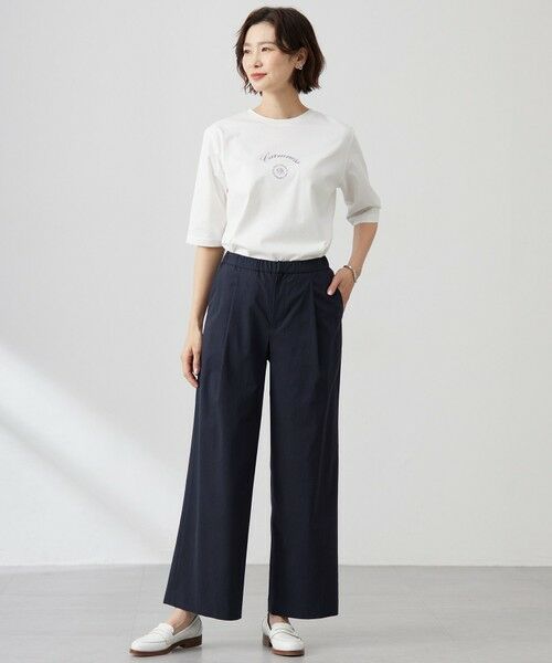 J.PRESS / ジェイプレス カットソー | カレッジロゴ Tシャツ | 詳細3