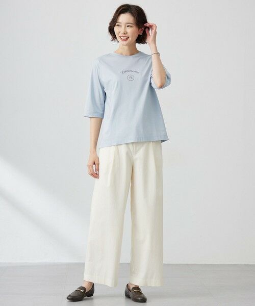 【お洒落★】HERMES Tシャツストレートカートリッジ セール】 カレッジロゴ Tシャツ （カットソー）｜J.PRESS