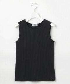 J.PRESS / ジェイプレス タンクトップ | 【洗える】リブ ノースリーブ カットソー