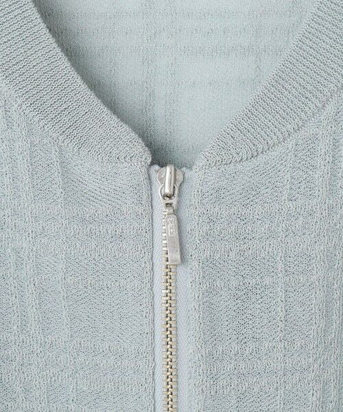 J.PRESS / ジェイプレス カーディガン・ボレロ | 【洗える】SHEER JACQUARD ニット ブルゾン | 詳細13