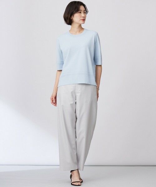 J.PRESS / ジェイプレス ニット・セーター | 【洗える】RAYON ELITE STRETCH クルーネック ニット | 詳細11