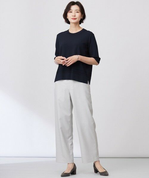 J.PRESS / ジェイプレス ニット・セーター | 【洗える】RAYON ELITE STRETCH クルーネック ニット | 詳細20