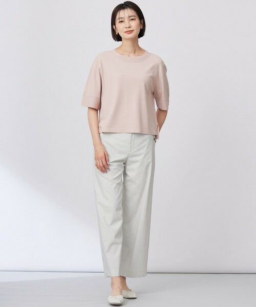 J.PRESS / ジェイプレス ニット・セーター | 【洗える】RAYON ELITE STRETCH ニットT | 詳細2