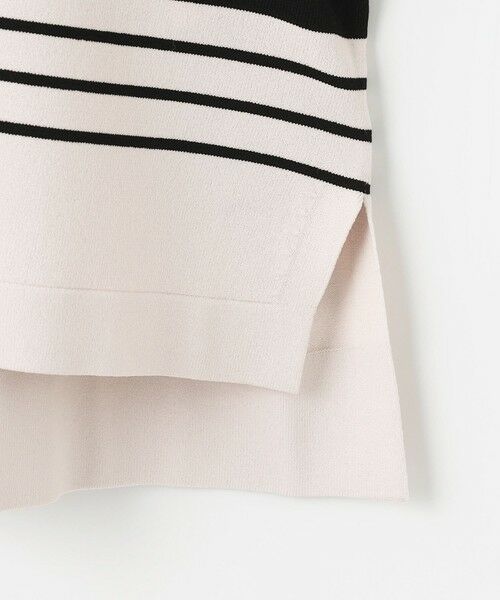 J.PRESS / ジェイプレス ニット・セーター | 【洗える】RAYON ELITE STRETCH ボーダー ニットT | 詳細8
