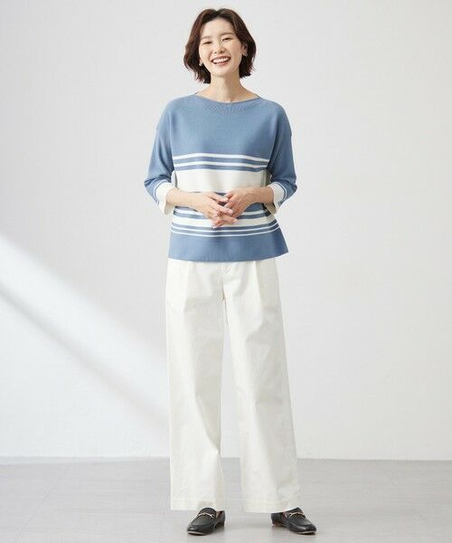 J.PRESS / ジェイプレス ニット・セーター | 【洗える】LINKS WG ホールガーメント ニット | 詳細1