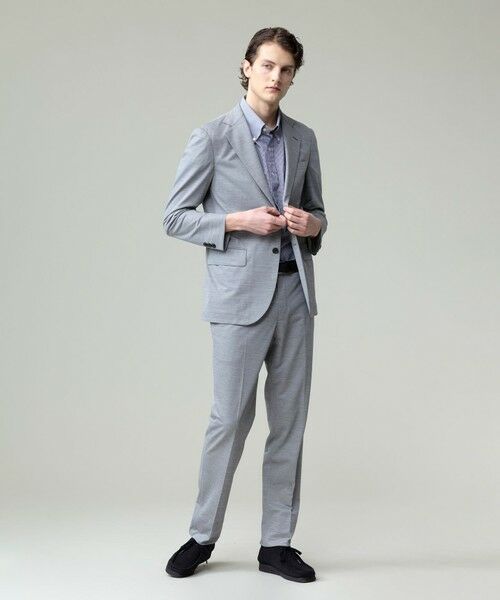 J.PRESS / ジェイプレス その他パンツ | プールに浮いているような快適な着心地【ストレッチ / 洗える / 吸水速乾/ 接触冷感】【J.PRESS-POOL WOOL】ジャージーセットアップ スラックス | 詳細2