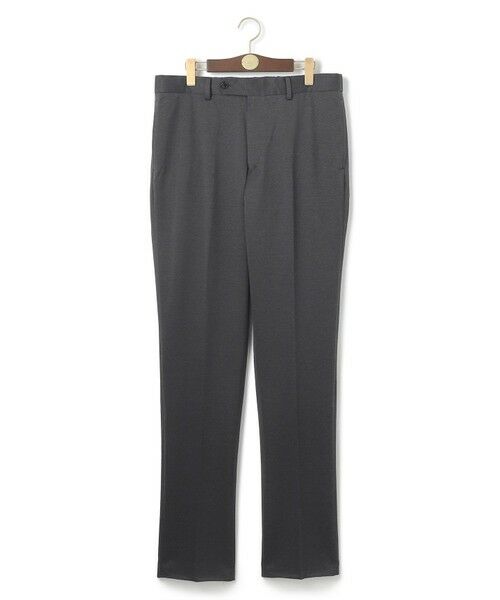 J.PRESS/ジェイプレス 【ストレッチ / ウォッシャブル可 】布帛ライクスマートジャージー パンツ グレー系 XL J.PRESS/ジェイプレス 【ストレッチ / ウォッシャブル可 】布帛ライクスマートジャージー パンツ グレー系 XL