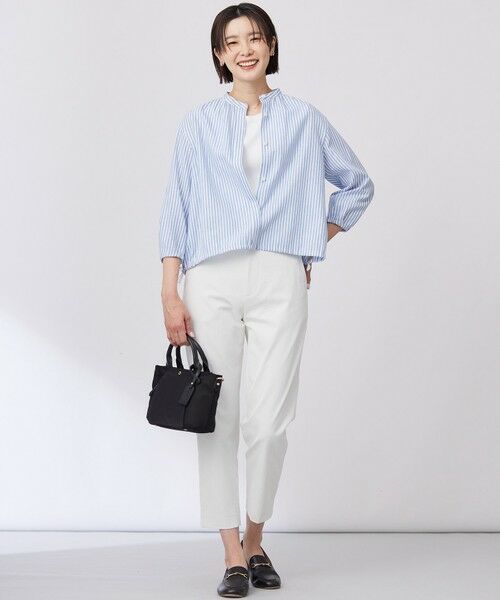 J.PRESS / ジェイプレス その他パンツ | 【洗える・接触冷感・UVケア・吸水速乾・防透け】麻シェルドライ テーパード パンツ | 詳細9