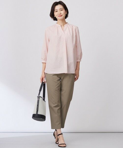 J.PRESS / ジェイプレス その他パンツ | 【洗える・接触冷感・UVケア・吸水速乾・防透け】麻シェルドライ テーパード パンツ | 詳細27