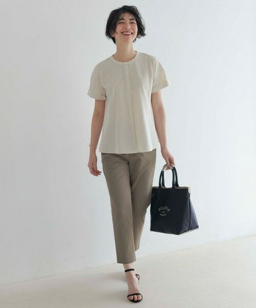 J.PRESS / ジェイプレス その他パンツ | 【洗える・接触冷感・UVケア・吸水速乾・防透け】麻シェルドライ テーパード パンツ | 詳細26