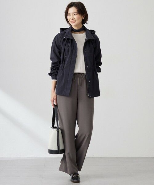 J.PRESS / ジェイプレス その他パンツ | 【洗える】バックサテンジョーゼット リラックス パンツ | 詳細11