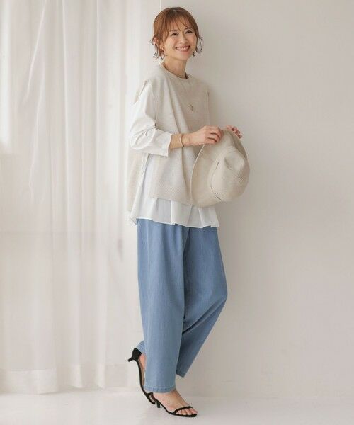 J.PRESS / ジェイプレス デニムパンツ | 【洗える】5ozバージラコンパクト デニム イージーパンツ | 詳細2