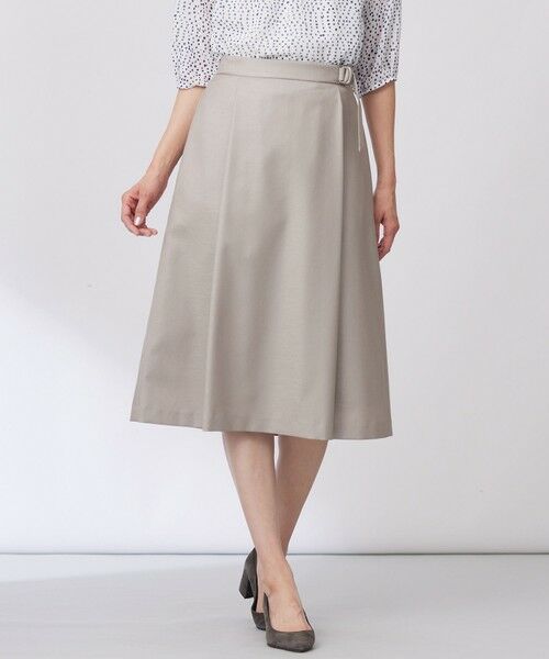 J.PRESS/ジェイプレス 【セットアップ対応・洗える・UV加工・吸水速乾】OXIJEWELストレッチ スカート ベージュ系 11 J.PRESS/ジェイプレス 【セットアップ対応・洗える・UV加工・吸水速乾】OXIJEWELストレッチ スカート ベージュ系 11
