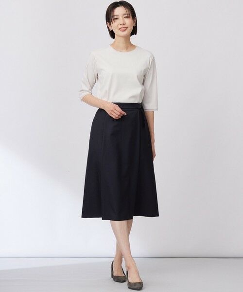 J.PRESS / ジェイプレス ミニ・ひざ丈スカート | 【セットアップ対応・洗える・UV加工・吸水速乾】OXIJEWELストレッチ スカート | 詳細17