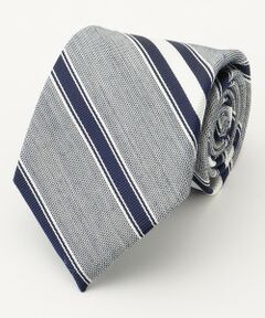 J.PRESS / ジェイプレス ネクタイ | 【LINEN MIX COLLECTION】 レジメンタル ネクタイ