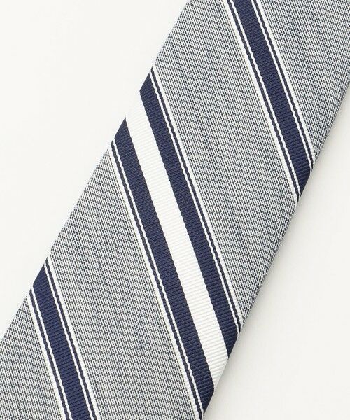 J.PRESS / ジェイプレス ネクタイ | 【LINEN MIX COLLECTION】 レジメンタル ネクタイ | 詳細5