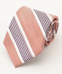 J.PRESS / ジェイプレス ネクタイ | 【LINEN MIX COLLECTION】 レジメンタル ネクタイ