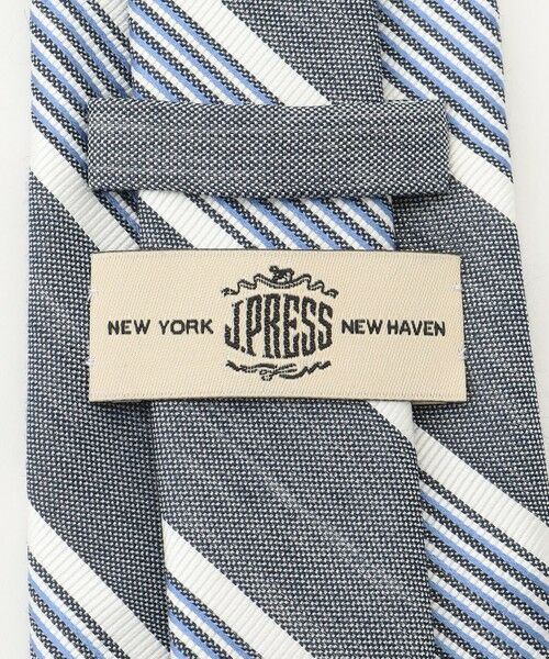 J.PRESS / ジェイプレス ネクタイ | 【LINEN MIX COLLECTION】 レジメンタル ネクタイ | 詳細4