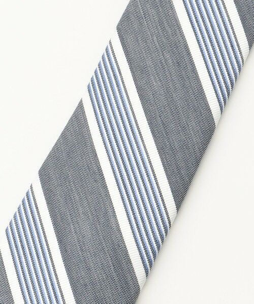 J.PRESS / ジェイプレス ネクタイ | 【LINEN MIX COLLECTION】 レジメンタル ネクタイ | 詳細5