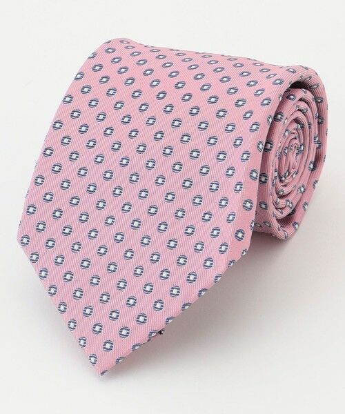 J.PRESS/ジェイプレス 【VINTAGE JACQUARD COLLECTION】小紋柄 ネクタイ ピンク系7 F J.PRESS/ジェイプレス 【VINTAGE JACQUARD COLLECTION】小紋柄 ネクタイ ピンク系7 F