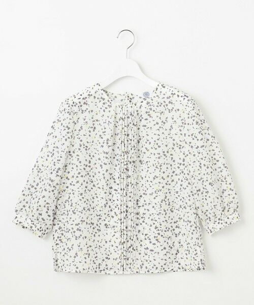 J.PRESS / ジェイプレス シャツ・ブラウス | 【洗える】スパンローンフラワープリント クルーネック ブラウス | 詳細3