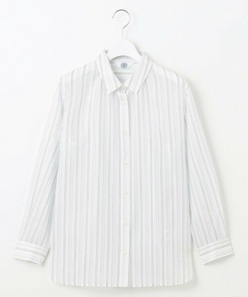 J.PRESS / ジェイプレス シャツ・ブラウス | 【洗える】ランダムストライプ シャツカラー ブラウス | 詳細2