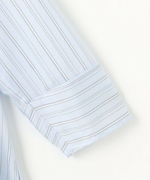 J.PRESS / ジェイプレス シャツ・ブラウス | 【洗える】ランダムストライプ スタンドカラー  ブラウス | 詳細12