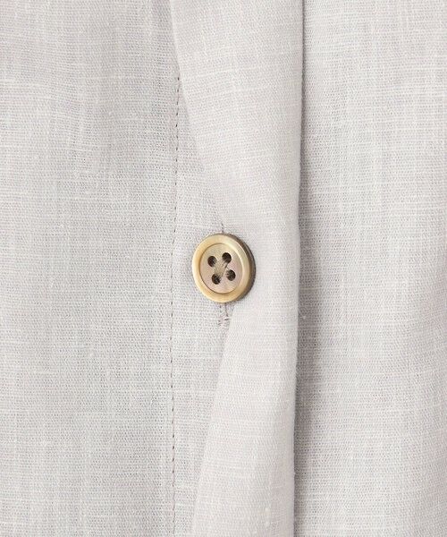 J.PRESS / ジェイプレス シャツ・ブラウス | 【洗える・接触冷感・吸水速乾】麻SOLID バンドカラー シャツ ブラウス | 詳細11